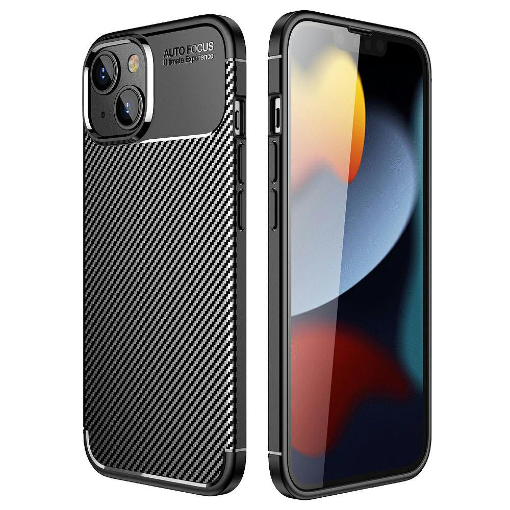Husa pentru Samsung Galaxy A57 5G, OEM, Carbon Enviro, Neagra
