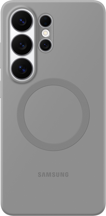 Husa pentru Samsung Galaxy S26 Ultra S948, Silicone Magnet Case, Gri EF-ES948CJEGWW