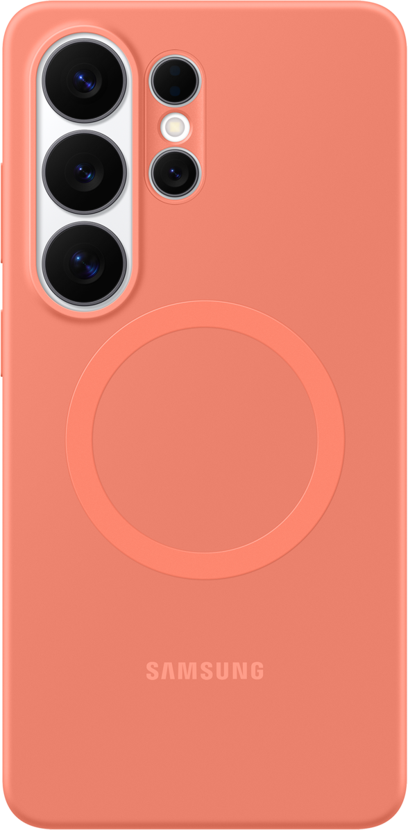 Husa pentru Samsung Galaxy S26 Ultra S948, Silicone Magnet Case, Rosie EF-ES948COEGWW