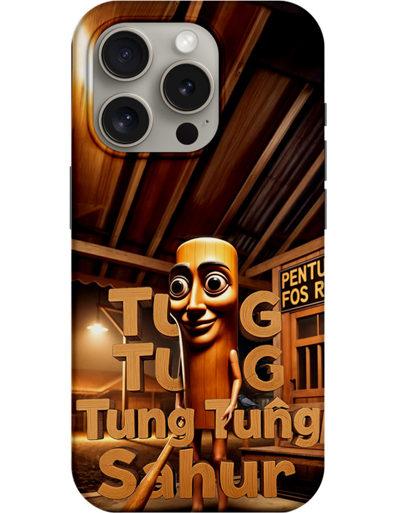 Husa pentru Samsung Galaxy A14 A145 / A14 5G A146, Perfect Case, Italian Brainrot Tung Sahur, Multicolor