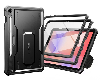 Husa pentru Samsung Galaxy Tab S10 Lite / Tab S10 FE / Tab S9, Tech-Protect, Kevlar Pro, Neagra