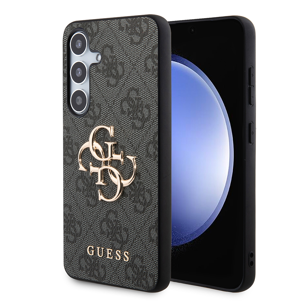 Husa pentru Samsung Galaxy S24+ S926, Guess, 4G Big Logo, Neagra, Resigilata