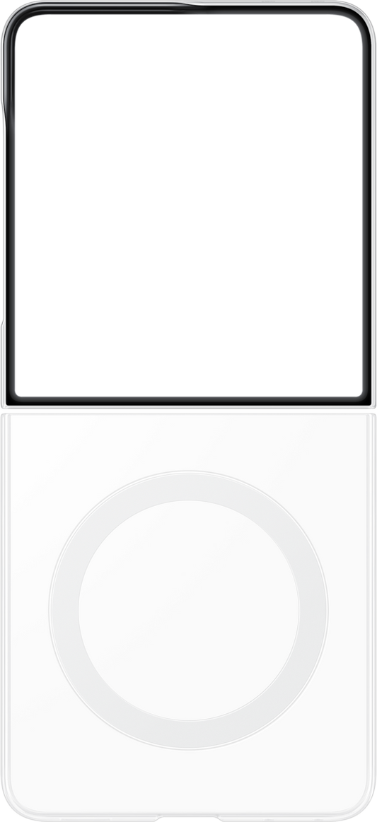 Husa pentru Samsung Galaxy Z Flip8 F776, Clear Magnet, Transparenta EF-CF776CTEGWW
