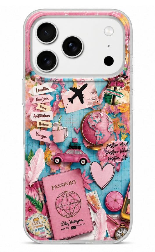 Husa pentru Samsung Galaxy A07 / A07 4G A075, Perfect Case, Dreamora Pink Flight, Multicolor