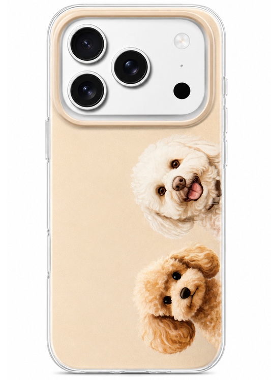 Husa pentru Samsung Galaxy A07 / A07 4G A075, Perfect Case, Dreamora Poodle, Multicolor