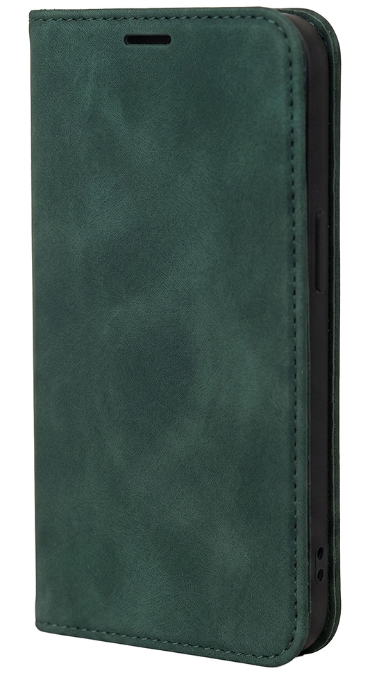 Husa pentru Samsung Galaxy A18 5G A186 / A17 4G A175 / A17 5G A176 / A26 A266, OEM, Smart Suede, Verde