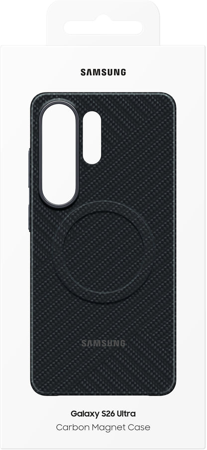 Husa pentru Samsung Galaxy S26 Ultra S948, Carbon Magnet Case, Neagra EF-KS948SNEGWW