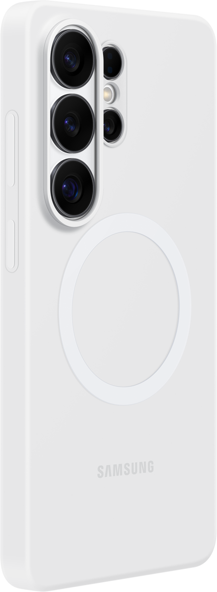 Husa pentru Samsung Galaxy S26 Ultra S948, Silicone Magnet Case, Alba EF-ES948CWEGWW