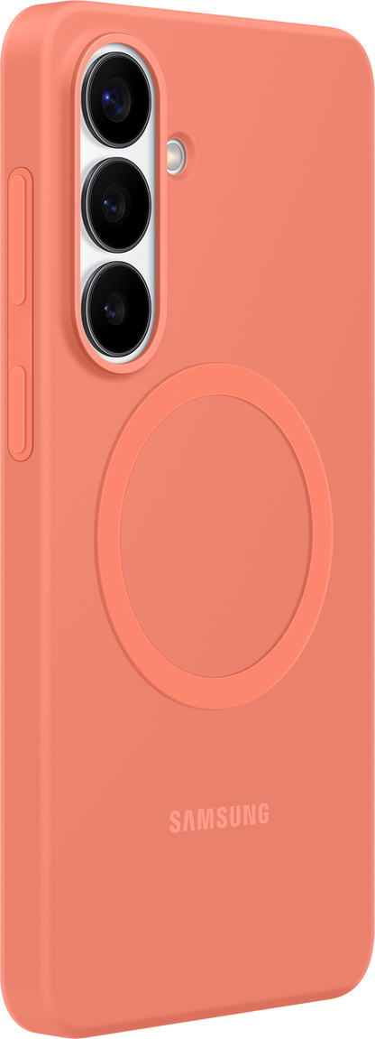 Husa pentru Samsung Galaxy S26 Plus S947, Silicone Magnet Case, Rosie EF-ES947COEGWW