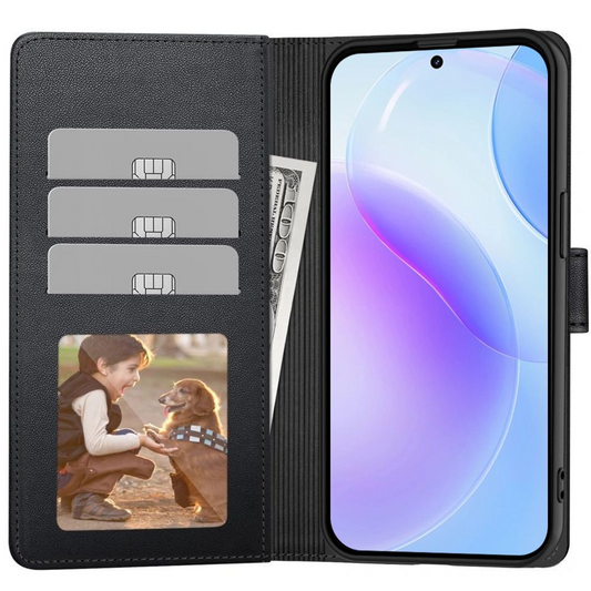 Husa pentru Samsung Galaxy A37 5G / A56 A566 / A36 A366, Tech-Protect, Wallet, Neagra