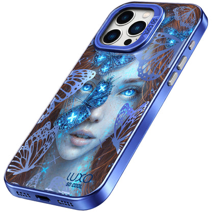 Husa pentru Samsung Galaxy A55 5G A556, LUXO So CooL, ArcadiA Butterfly Girl, Multicolor