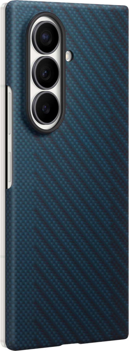 Husa pentru Samsung Galaxy Z Fold8 Ultra F976, Carbon Magnet Case, Bleumarin EF-KF976SNEGWW