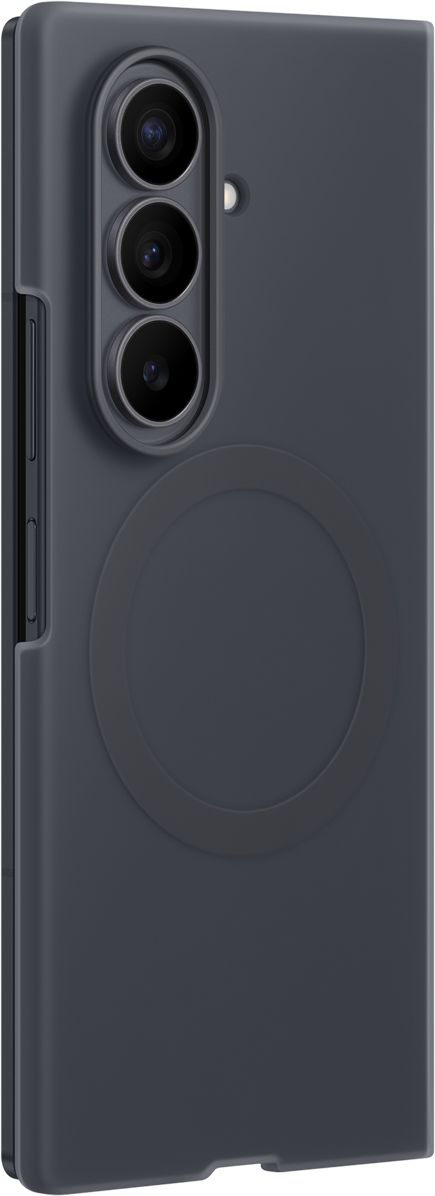Husa pentru Samsung Galaxy Z Fold8 Ultra F976, Silicone Magnet Case, Neagra EF-EF976CBEGWW