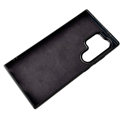 Husa pentru Samsung Galaxy S25 Ultra S938, OEM, Display Customized E-Ink, Neagra