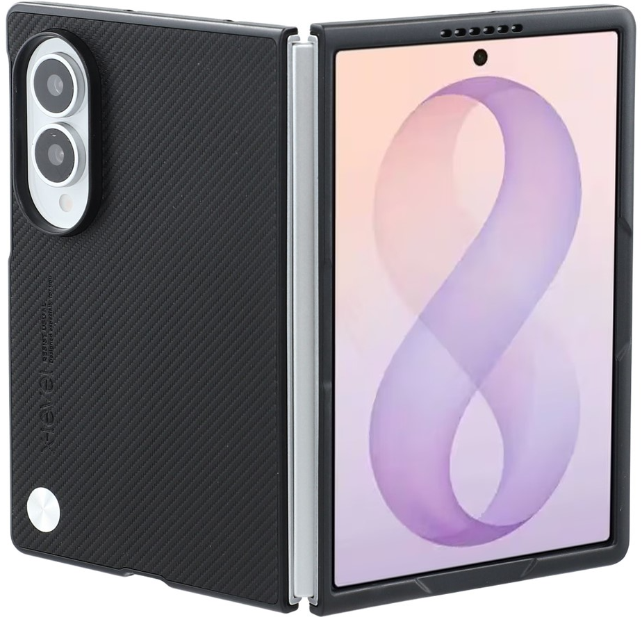 Husa pentru Samsung Galaxy Z Fold8 F971, X-Level, Carbon, Neagra