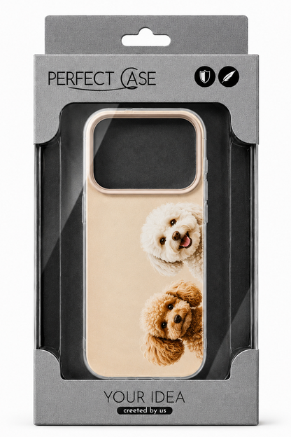Husa pentru Samsung Galaxy A07 5G A076 / A07 4G A075, Perfect Case, Dreamora Poodle, Multicolor