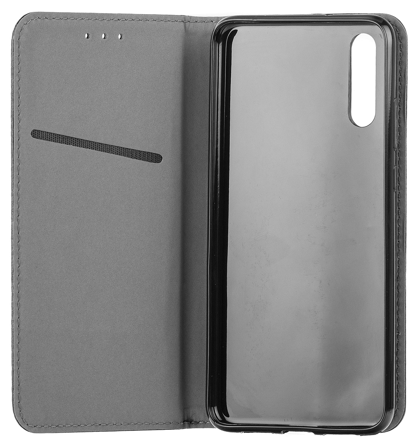 Husa pentru Samsung Galaxy A14 A145 / A14 5G A146, OEM, Smart Magnetic, Neagra