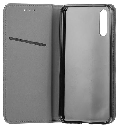 Husa pentru Samsung Galaxy A14 A145 / A14 5G A146, OEM, Smart Magnetic, Neagra