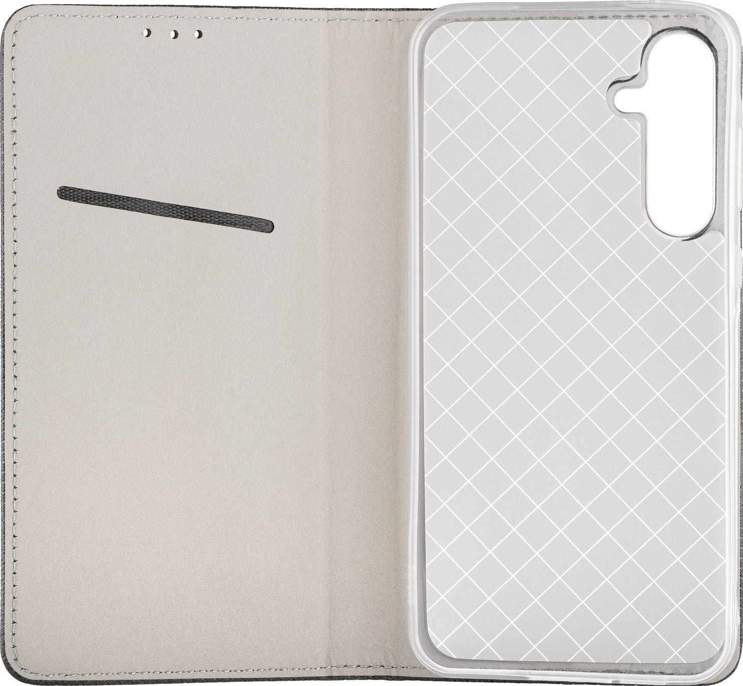 Husa pentru Samsung Galaxy A23 5G A236 / A23 A235, OEM, Smart Magnet, Neagra