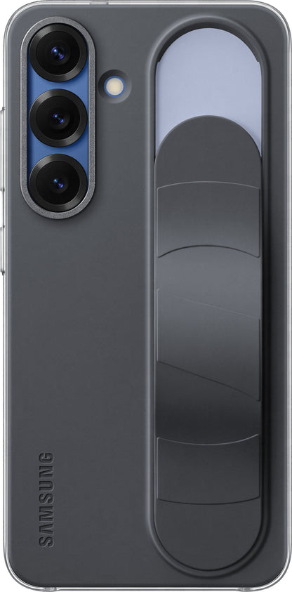 Husa pentru Samsung Galaxy S25 S931, Standing Grip, Neagra EF-GS931CBEGWW