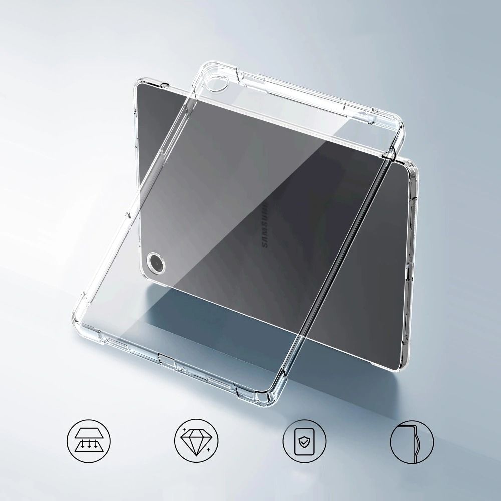 Husa pentru Samsung Galaxy Tab A11+ / Tab A9+, Tech-Protect, Flexair, Transparenta
