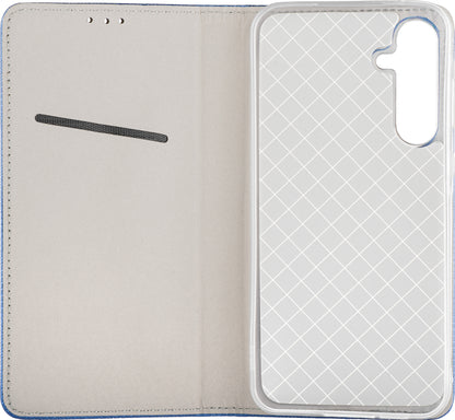 Husa pentru Samsung Galaxy A05s A057, OEM, Smart Magnet, Bleumarin