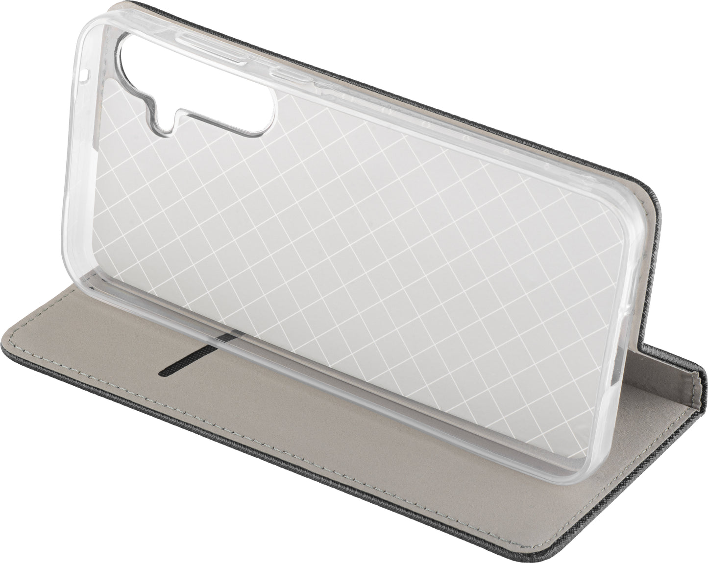Husa pentru Samsung Galaxy A71 A715, OEM, Smart Magnet, Neagra