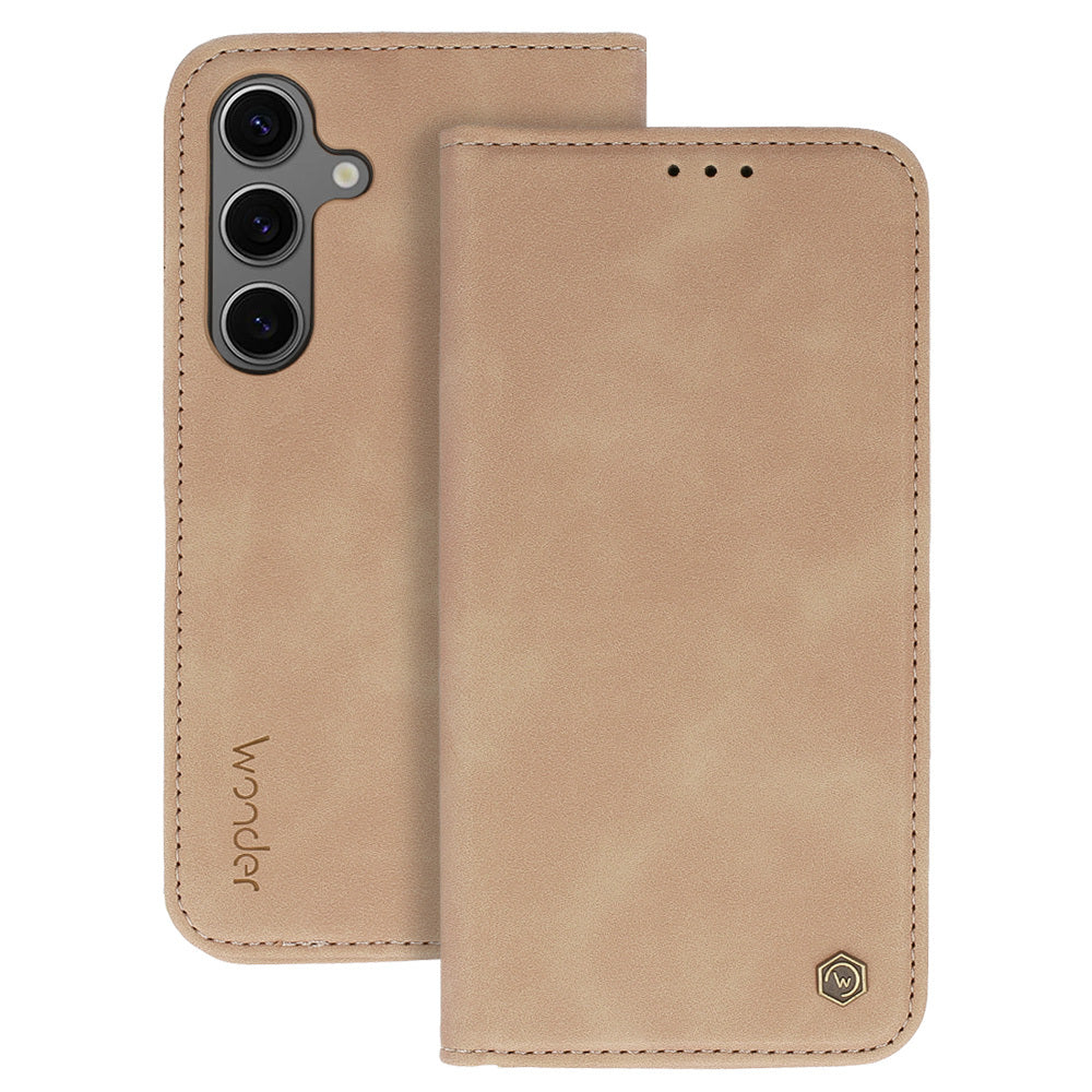 Husa pentru Samsung Galaxy A16 5G A166 / A16 4G A165, Wonder, Prime, Maro