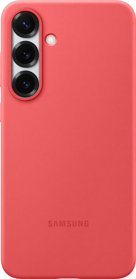 Husa pentru Samsung Galaxy S25+ S936, Silicone Case, Rosie EF-PS936CREGWW