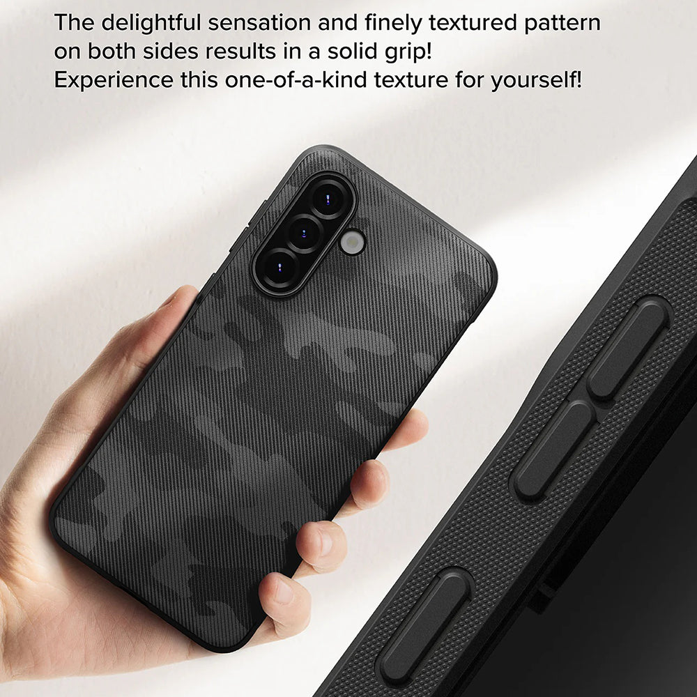 Husa pentru Samsung Galaxy A56 A566 / A36 A366, Ringke, Onyx Camo, Neagra