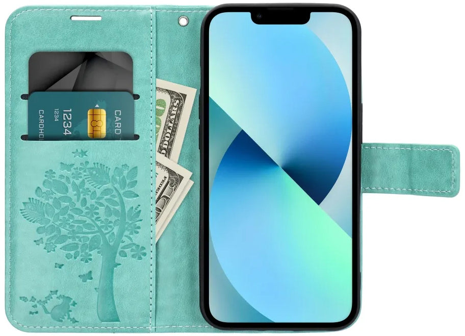 Husa pentru Samsung Galaxy A13 A137 / A13 A135, OEM, MEZZO Tree, Verde