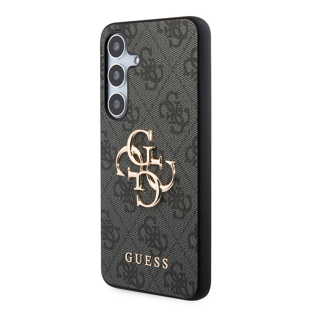 Husa pentru Samsung Galaxy S24+ S926, Guess, 4G Big Logo, Neagra, Resigilata