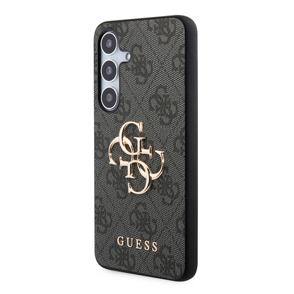 Husa pentru Samsung Galaxy S24+ S926, Guess, 4G Big Logo, Neagra, Resigilata