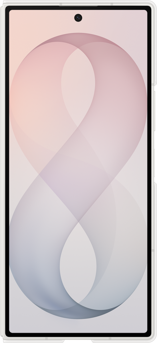 Husa pentru Samsung Galaxy Z Fold8 Ultra F976, Silicone Magnet Case, Alba EF-EF976CWEGWW