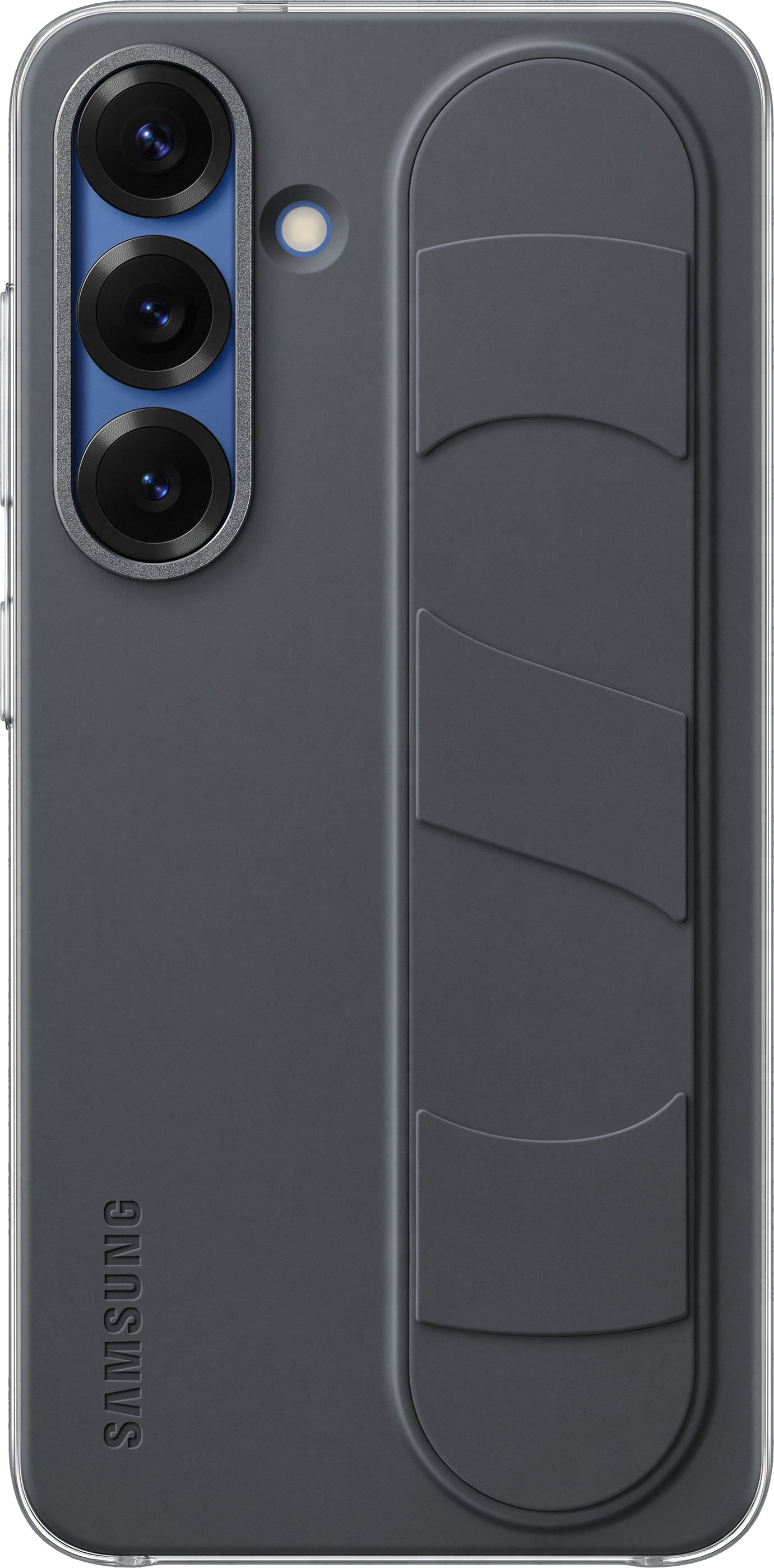 Husa pentru Samsung Galaxy S25 S931, Standing Grip, Neagra EF-GS931CBEGWW