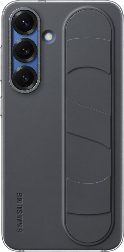 Husa pentru Samsung Galaxy S25 S931, Standing Grip, Neagra EF-GS931CBEGWW