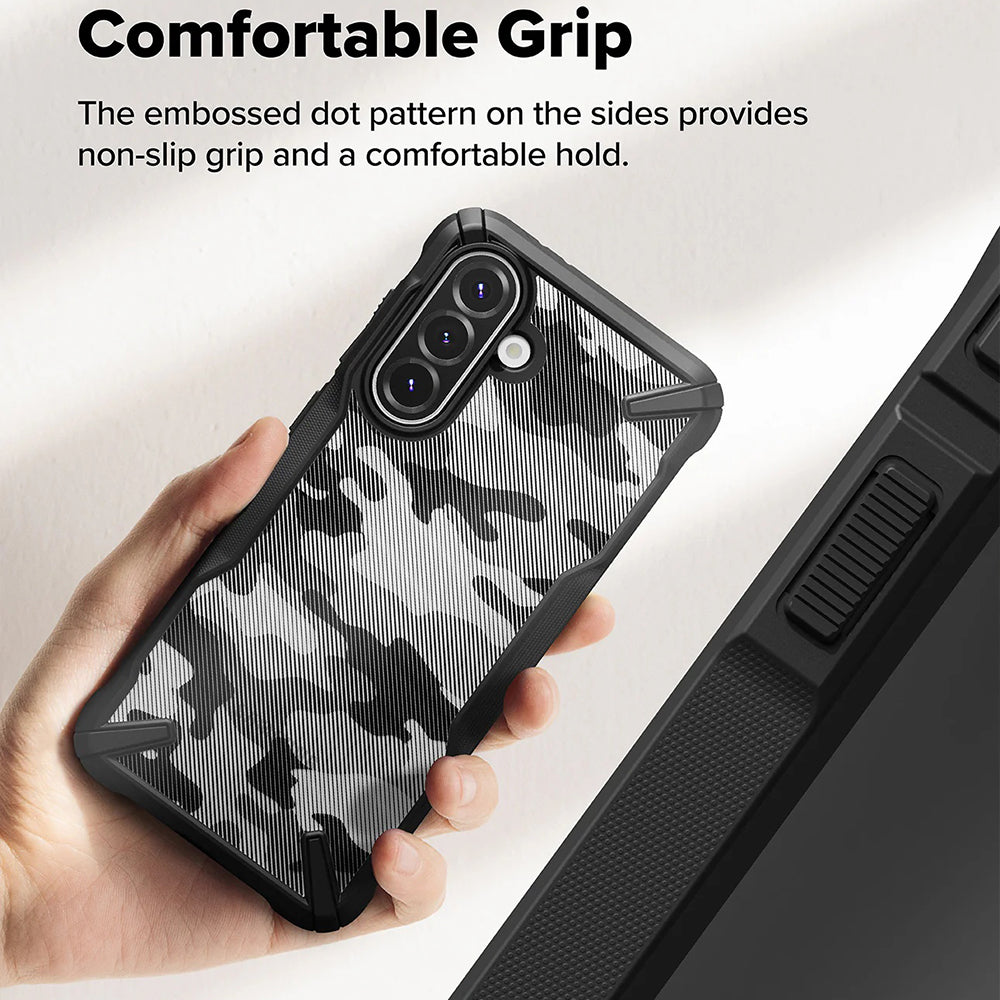 Husa pentru Samsung Galaxy A56 A566 / A36 A366, Ringke, Fusion X Camo, Neagra