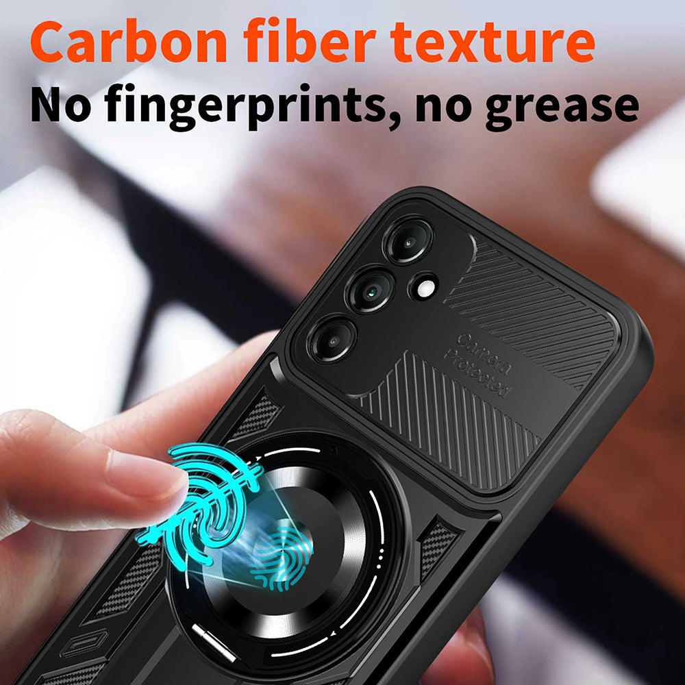 Husa pentru Samsung Galaxy A26 A266, Techsuit, RuggedCam, Neagra