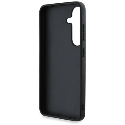 Husa pentru Samsung Galaxy S25+ S936, Guess, 4G Grained Big and Classic Logo, Roz, Resigilata