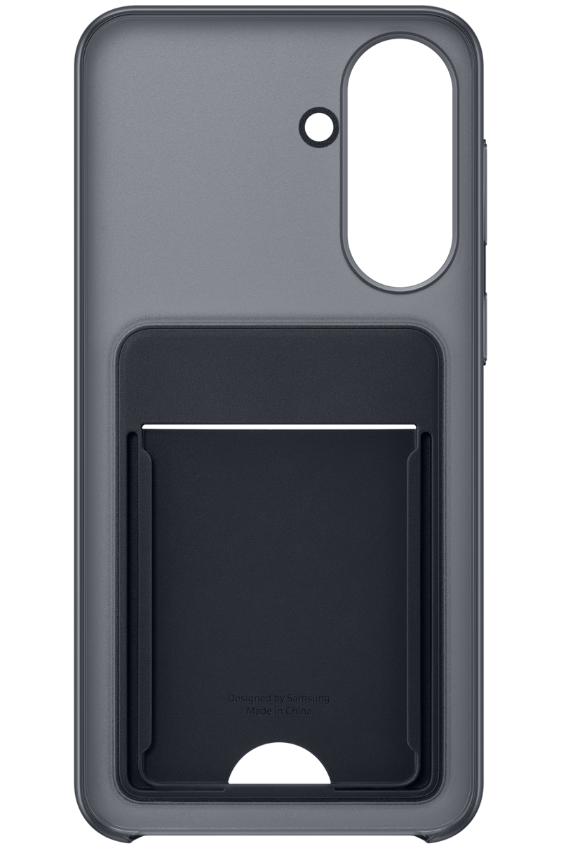 Husa pentru Samsung Galaxy A37 5G, Card Slot Case, Neagra EF-OA376TBEGWW