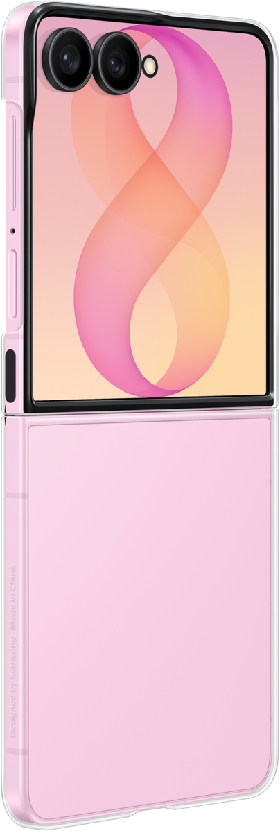Husa pentru Samsung Galaxy Z Flip8 F776, Clear Case, Transparenta EF-QF776CTEGWW
