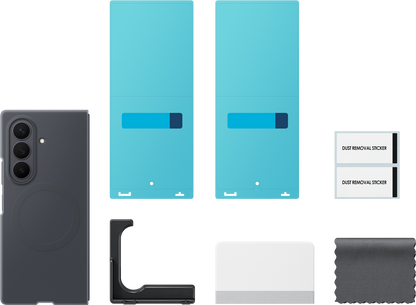 Husa pentru Samsung Galaxy Z Fold8 Ultra F976, Silicone Magnet Case, Neagra EF-EF976CBEGWW