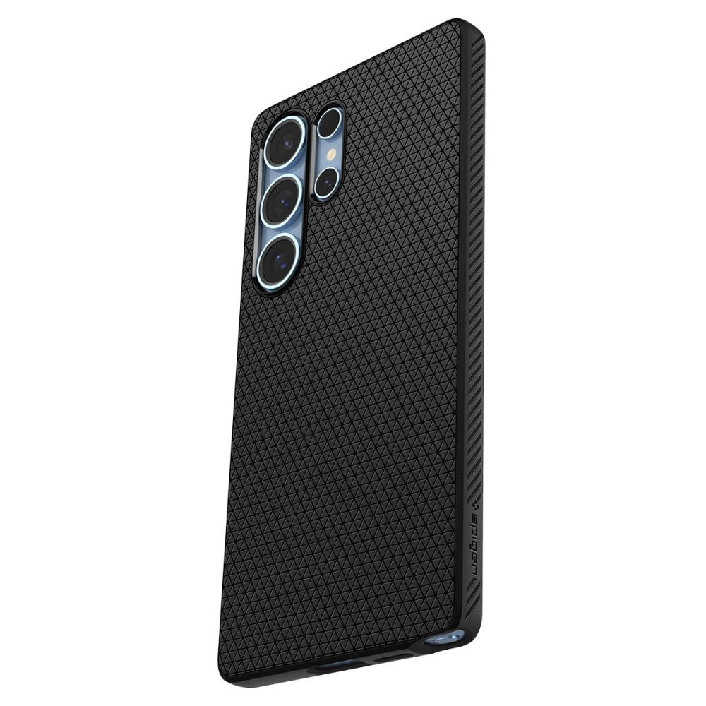 Husa pentru Samsung Galaxy S25 Ultra S938, Spigen, Liquid Air, Neagra ACS08953