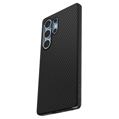 Husa pentru Samsung Galaxy S25 Ultra S938, Spigen, Liquid Air, Neagra ACS08953