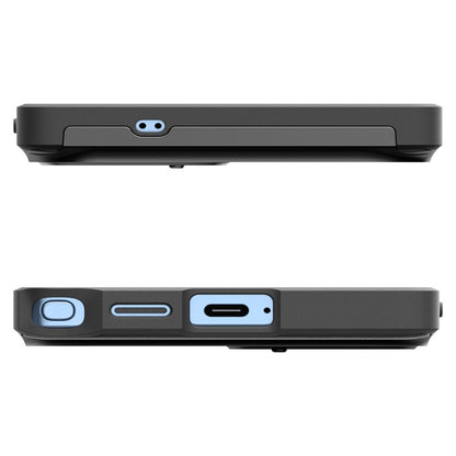 Husa pentru Samsung Galaxy S25 Ultra S938, Spigen, OPTIK ARMOR, Neagra ACS08969
