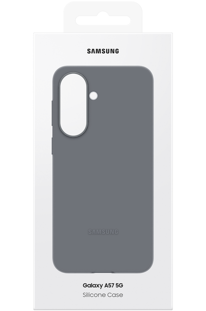 Husa pentru Samsung Galaxy A57 5G, Silicone Case, Gri EF-PA576CJEGWW
