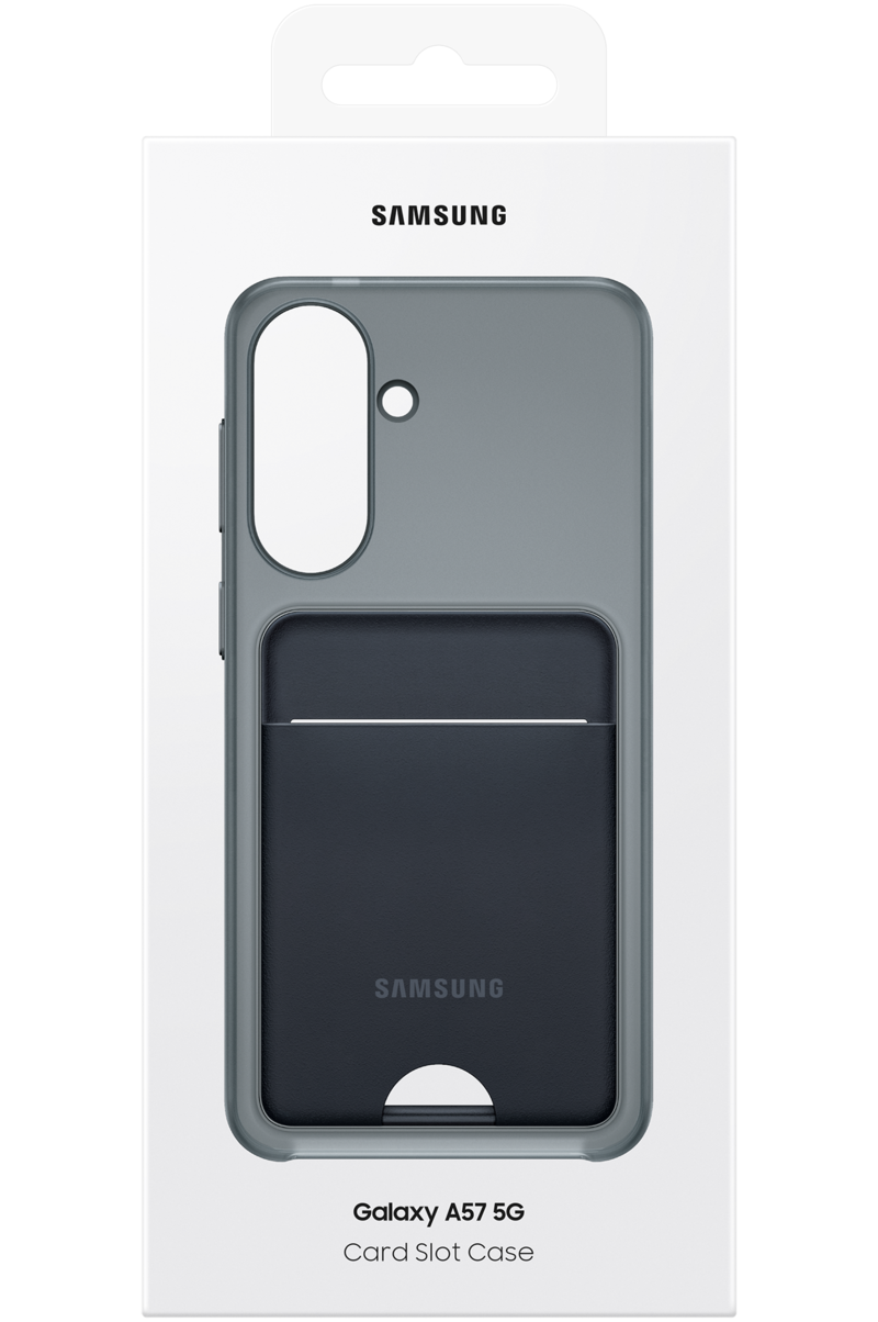 Husa pentru Samsung Galaxy A57 5G, Card Slot Case, Neagra EF-OA576TBEGWW