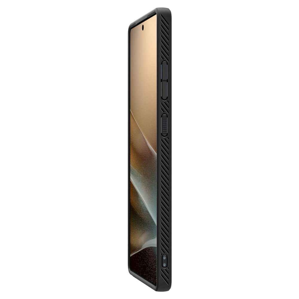 Husa pentru Samsung Galaxy S25 Ultra S938, Spigen, Liquid Air, Neagra ACS08953
