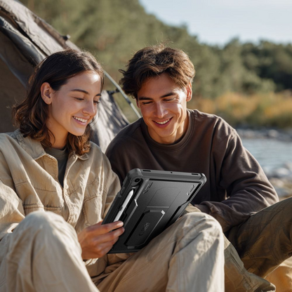 Husa pentru Samsung Galaxy Tab S10 Lite / Tab S10 FE / Tab S9, Tech-Protect, Kevlar Pro, Neagra