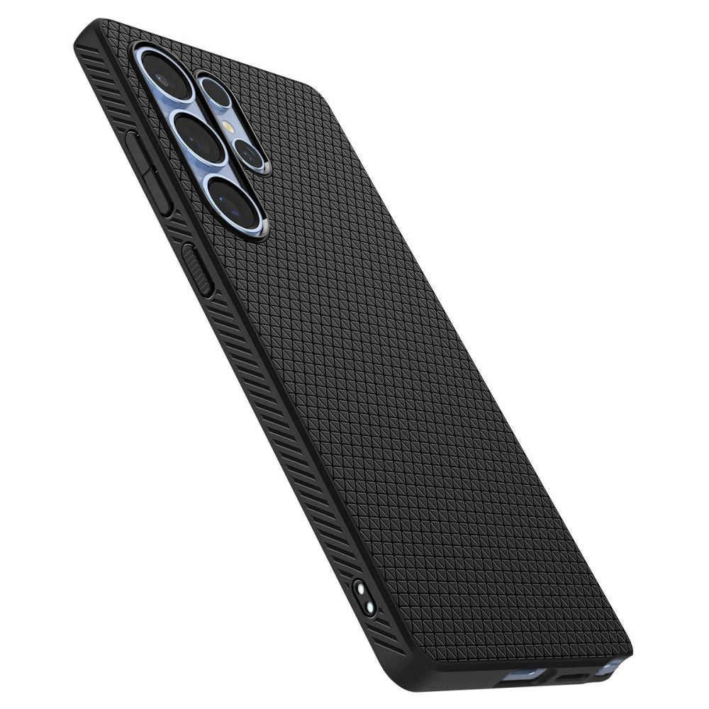 Husa pentru Samsung Galaxy S25 Ultra S938, Spigen, Liquid Air, Neagra ACS08953